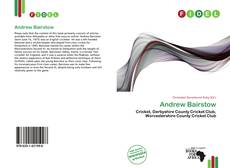 Buchcover von Andrew Bairstow