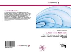 Capa do livro de Abdel-Ilah Benkiran 