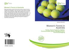 Buchcover von Women's Tennis in Australia