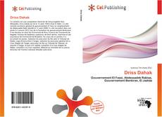 Bookcover of Driss Dahak