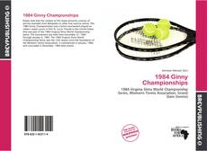 Capa do livro de 1984 Ginny Championships 