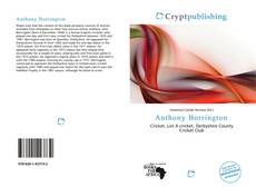 Buchcover von Anthony Borrington