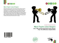 Capa do livro de Myra Taylor (Jazz Singer) 