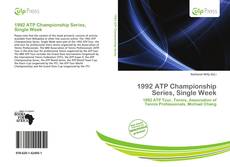 Buchcover von 1992 ATP Championship Series, Single Week