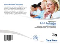 Bookcover of British Sociological Association