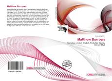 Matthew Burrows kitap kapağı