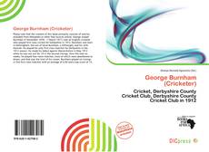 Portada del libro de George Burnham (Cricketer)