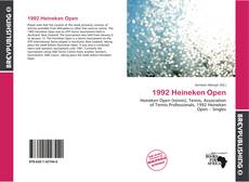 Buchcover von 1992 Heineken Open