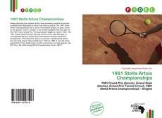 Capa do livro de 1981 Stella Artois Championships 