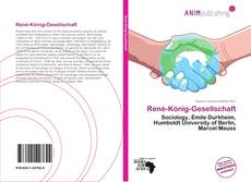 René-König-Gesellschaft kitap kapağı