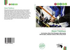 Capa do livro de Dean Talafous 