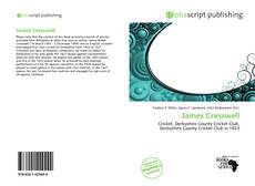 James Cresswell的封面