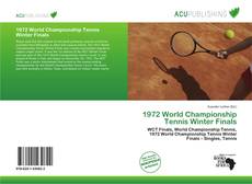 1972 World Championship Tennis Winter Finals kitap kapağı