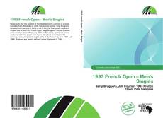 Capa do livro de 1993 French Open – Men's Singles 