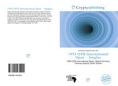 Bookcover of 1993 OTB International Open – Singles