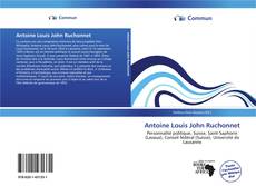 Antoine Louis John Ruchonnet kitap kapağı