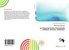 Portada del libro de Numa Droz