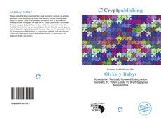 Buchcover von Oleksiy Babyr