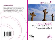 Capa do livro de Sabas le Sanctifié 