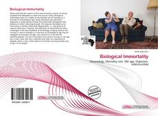 Capa do livro de Biological Immortality 