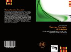 Portada del libro de Thomas Forrester (Cricketer)