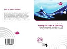 Portada del libro de George Green (Cricketer)