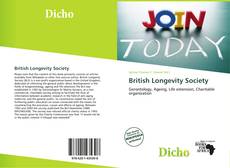 Bookcover of British Longevity Society