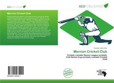 Merrion Cricket Club kitap kapağı