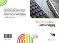 Henry Parsons Crowell的封面