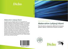 Couverture de Abderrahim Lahjouji Alami