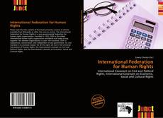 Bookcover of International Federation for Human Rights