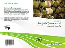 Bookcover of Continuity Theory (aging)