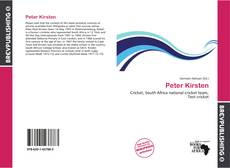 Capa do livro de Peter Kirsten 