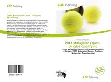 Copertina di 2011 Malaysian Open – Singles Qualifying