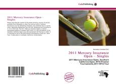 Capa do livro de 2011 Mercury Insurance Open – Singles 