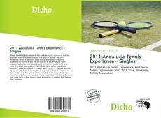 2011 Andalucia Tennis Experience – Singles kitap kapağı