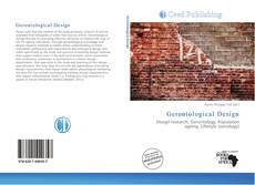 Gerontological Design kitap kapağı