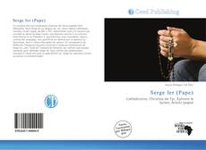 Portada del libro de Serge Ier (Pape)