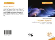 Couverture de Thomas Mycroft