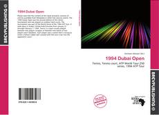 Capa do livro de 1994 Dubai Open 