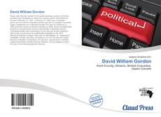 Portada del libro de David William Gordon