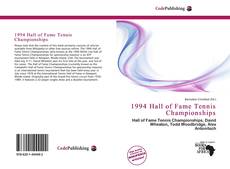 Capa do livro de 1994 Hall of Fame Tennis Championships 