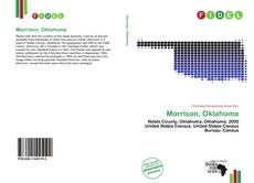 Buchcover von Morrison, Oklahoma