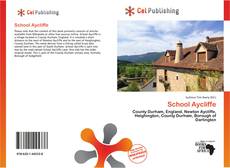 Portada del libro de School Aycliffe