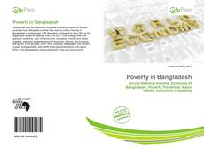 Buchcover von Poverty in Bangladesh