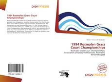 Bookcover of 1994 Rosmalen Grass Court Championships