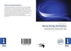 Borítókép a  Henry Purdy (Cricketer) - hoz