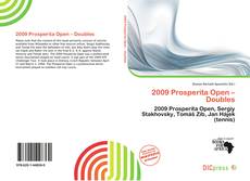 Copertina di 2009 Prosperita Open – Doubles