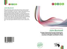 Capa do livro de John Bucknell 