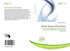 Buchcover von Simon Brown (Cricketer)